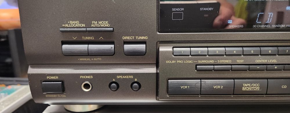 Sistem Receiver Technics cu telecomandă