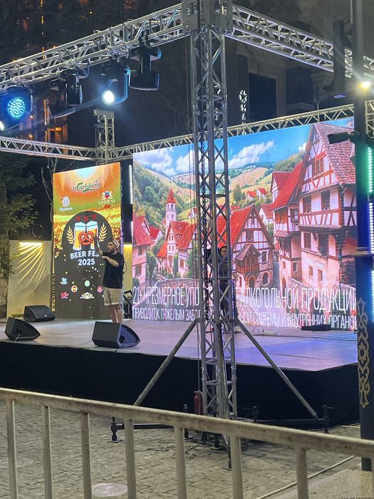 лед экран светомузыка алюминевая ферма конфетти пушка аренда продажа