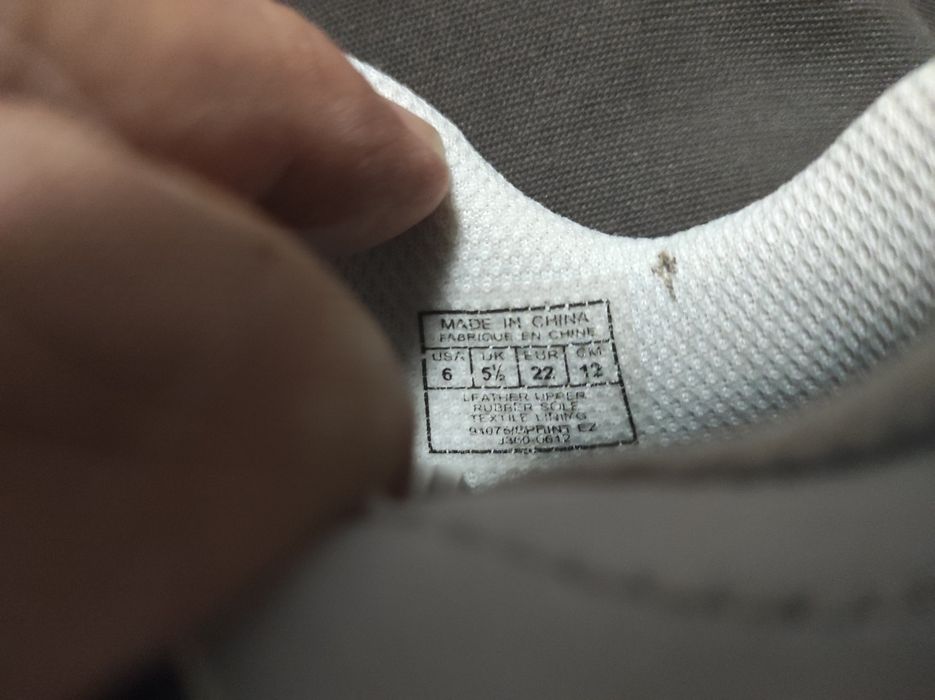 Бебешки обувки Polo Ralph Lauren в бяло 22 номер