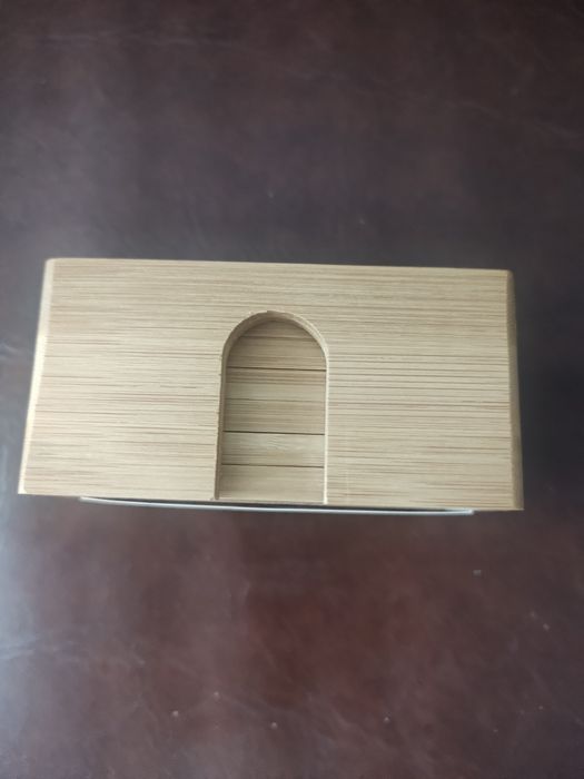 Set de 6 buc  de lemn din bambus pt pahare