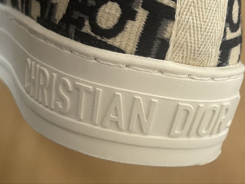 Новые кеды в стиле Dior Oblique