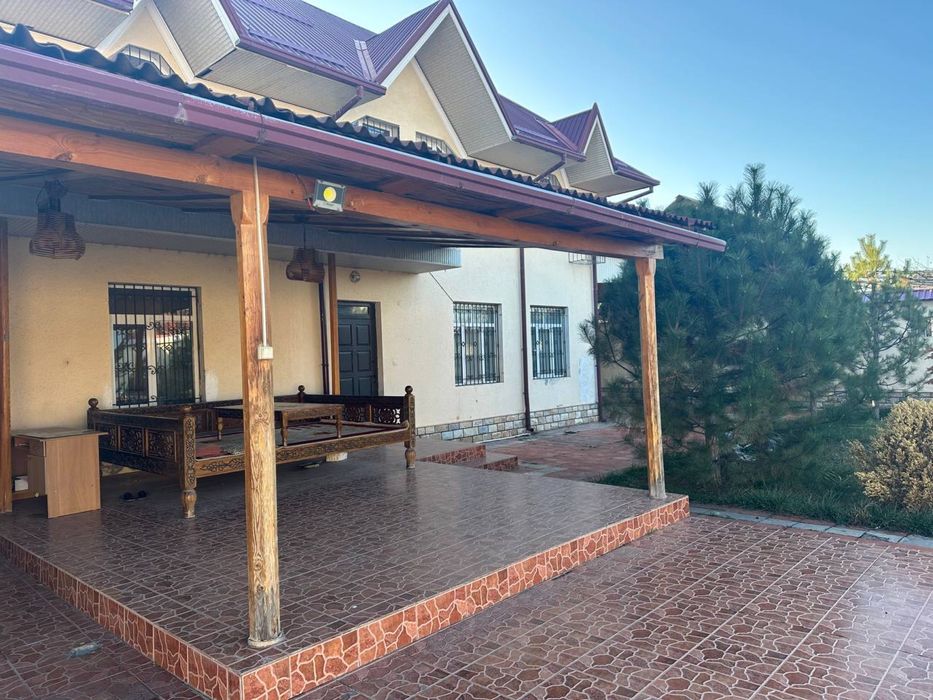 Сдаю свою дачу возле речки чирчик красивым видом на горы