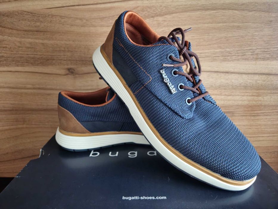 Мъжки Обувки Bugatti Тъмносин