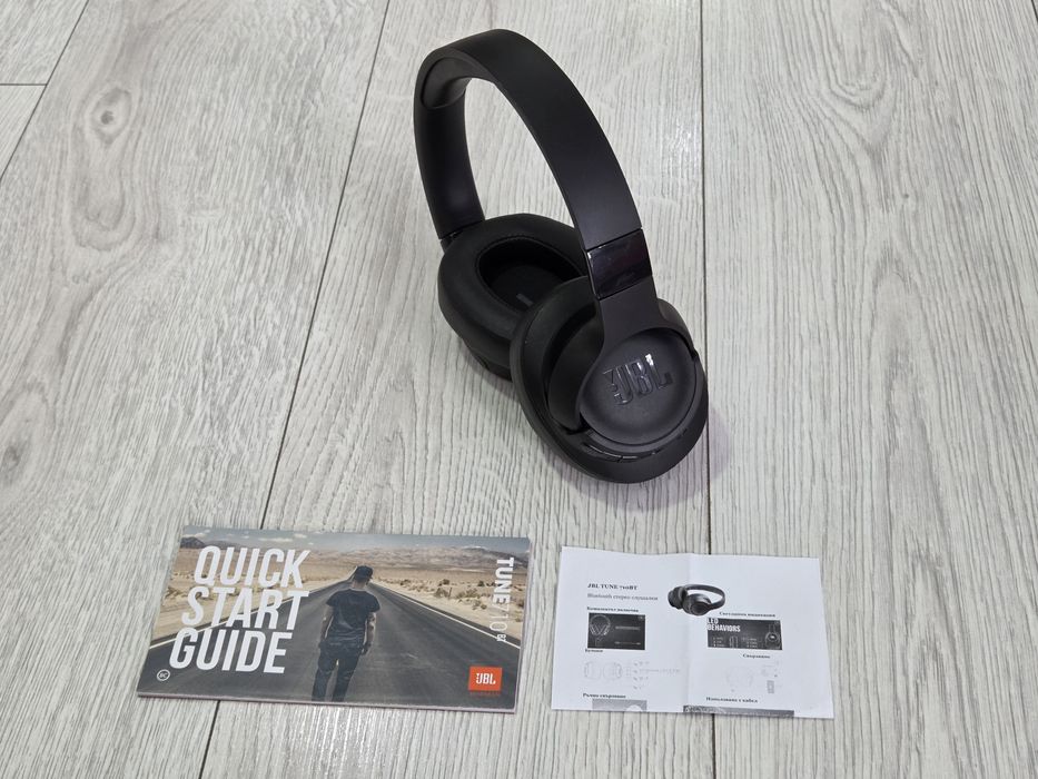 ГАРАНЦИЯ JBL слушалки Wireless Over-ear  Tune 710BT, Bluetooth, Батерия 50H, Pure Bass Sound, Микрофон джбл  slushalki