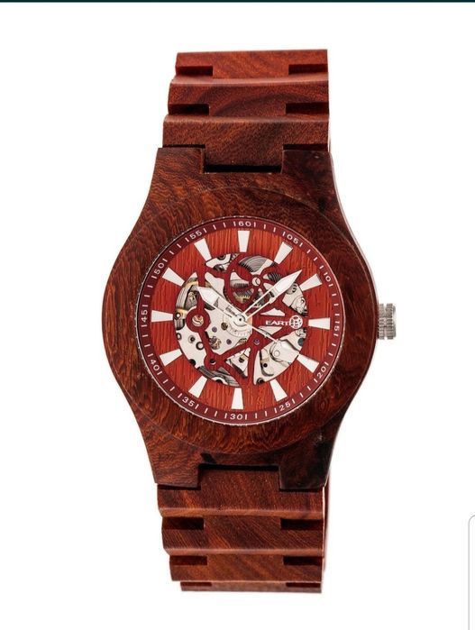 Ceas de mână din lemn fin Earth Gobi
