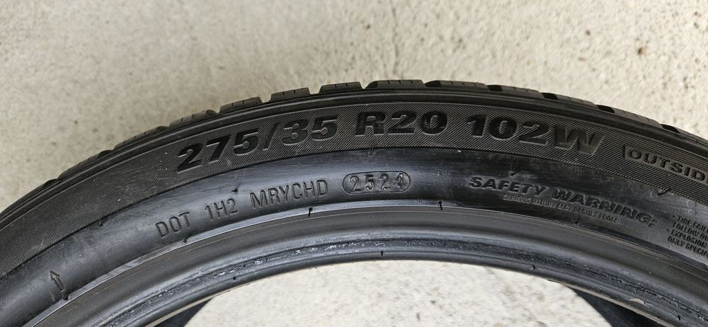 275/35/20 и 245/40/20  зимни гуми Bmw g11 g12