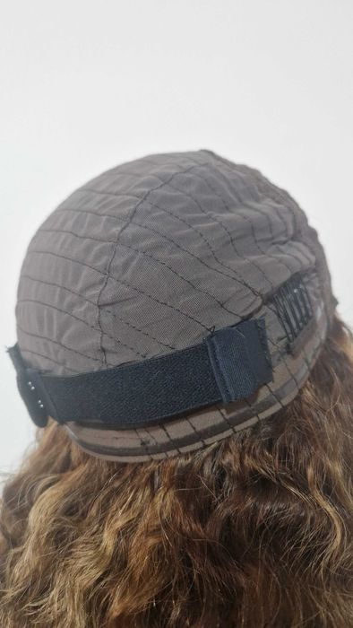 Естествена перука, кафява с руси кичури, 60 см, Lace 4х4