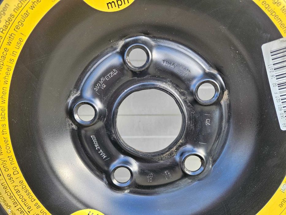 Roata Slim/Subtire 5x112 R16 VW Golf,Caddy,Touran,Jetta,A3,Skoda,SEAT