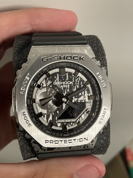 ceas casio s shock gm2100 metal