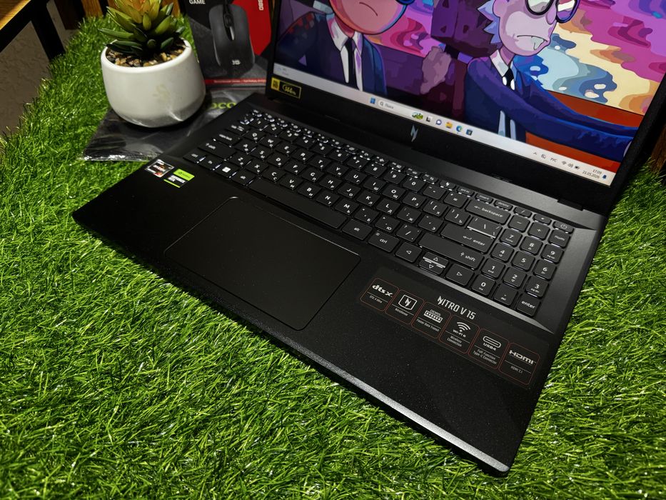 Игровой Ноутбук Acer Nitro V15 AMD Ryzen5-7535HS/16GB/SSD512GB/RTX3050