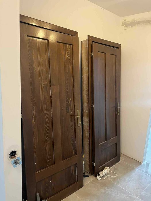 Vand usi interior lemn masiv