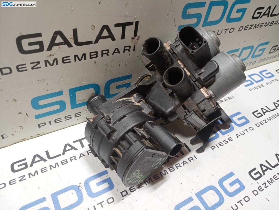 Pompa Secundara Auxiliara Recirculare Bloc Supapa Apa Audi A6 C6 3.0 TDI 2005 - 2010 Cod 0392023007 1147412177 [M5484]
