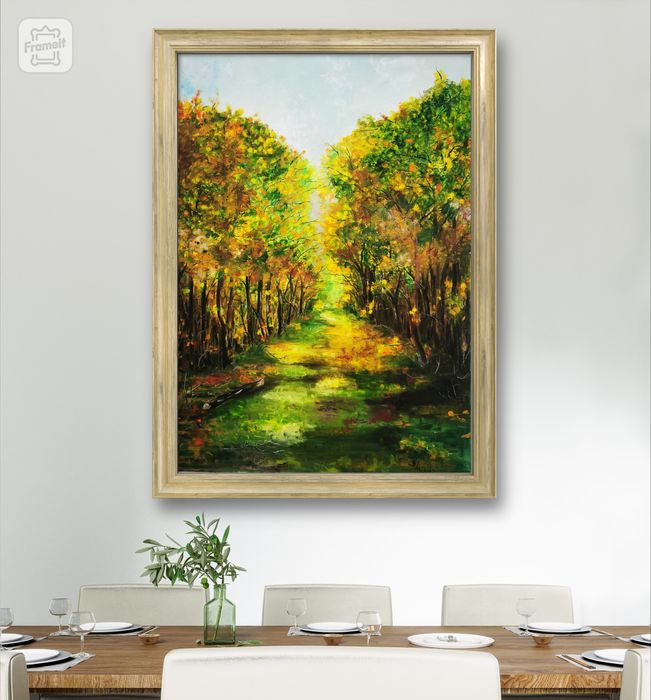 Tablouri deosebite în ulei fără ramă