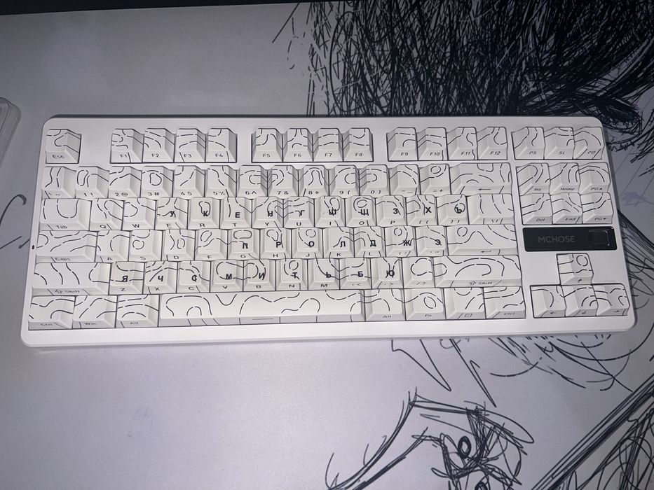 Клавиатура MCHOSE G87 V2 белый