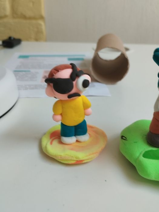 Ручная работа фигурки Рик и морти