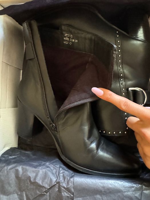 Боти от естествена кожа LAZZRINI