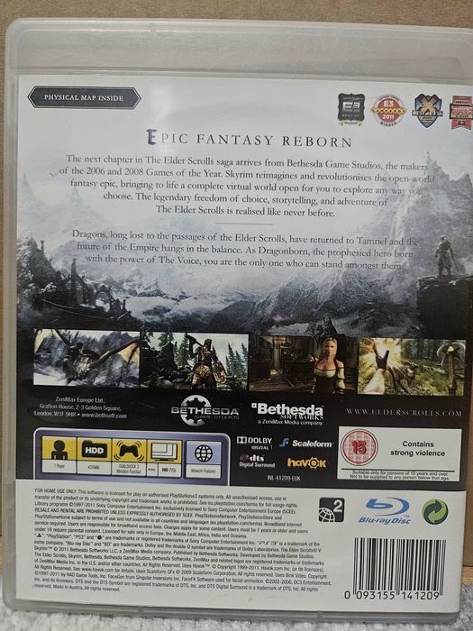 The Elder Scrolls V Skyrim PS3