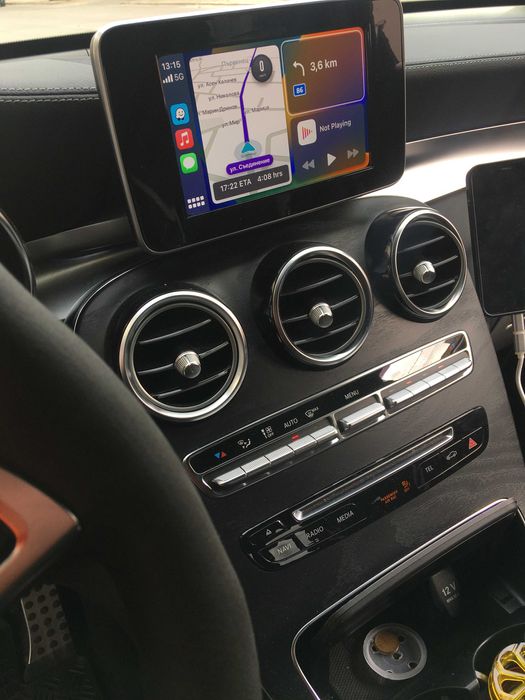 Mercedes-Benz C Apple CarPlay GLC W253 Android Auto Hu5S2ENTRY