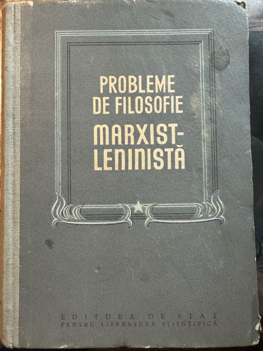 Probleme de Filosofie Marxist-Leninistă