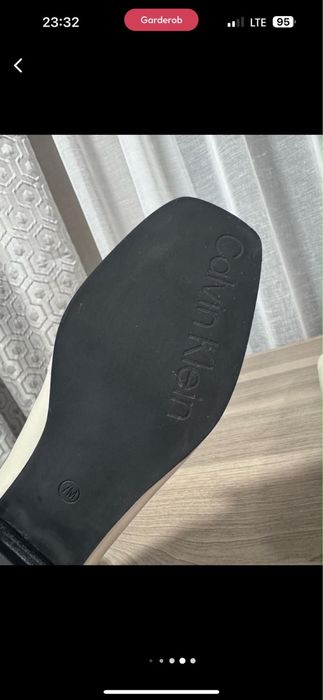 Кожаные лоферы Calvin Klein