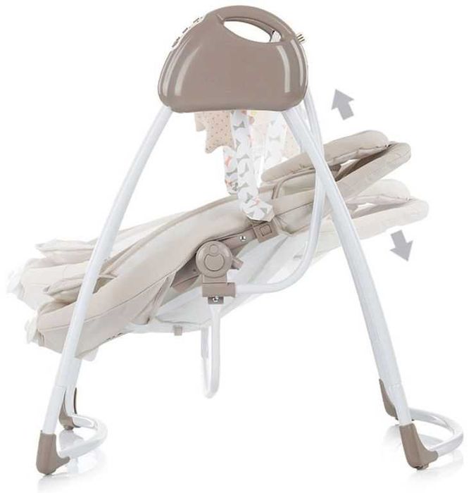 Електрическа люлка-шезлонг Chipolino - Парадайз с оригиналния си кашон