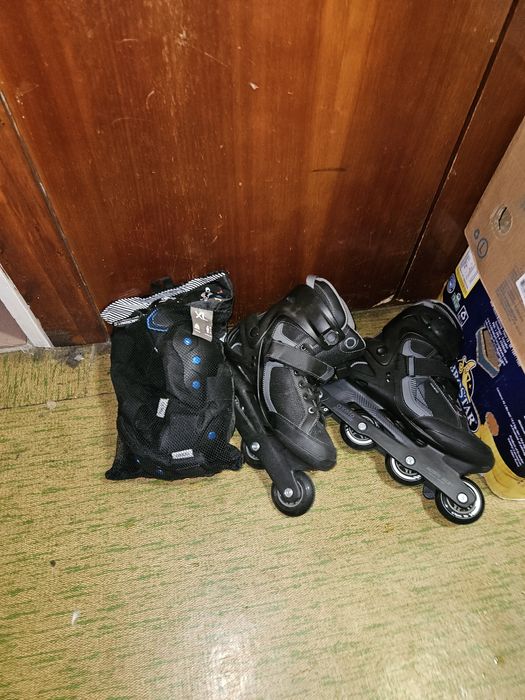 Детски велосипед и Ролери с наколенки Но:44