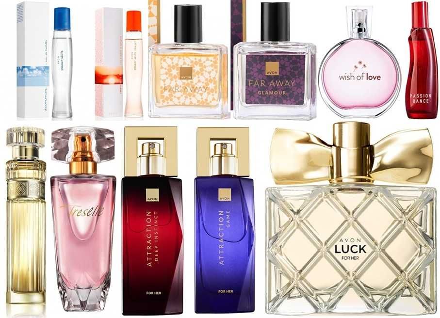 Разпродажба на парфюми и тоалетни води от AVON/ORIFLAME
