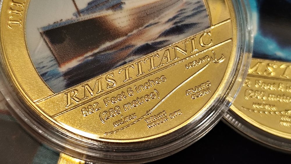 Колекция Монети /  TITANIC  24К Gold