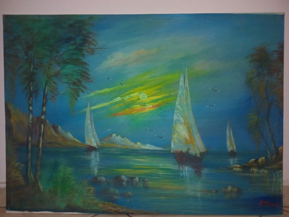 Tablouri noi, temă este marea