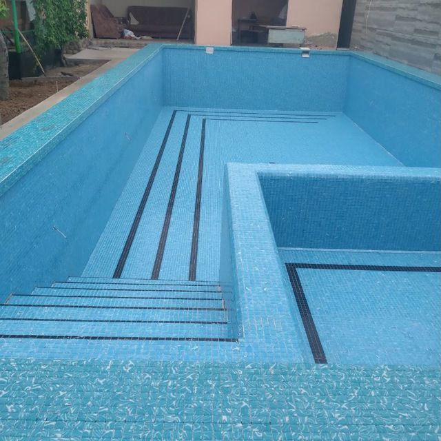 Бассейн под ключ. Basseyn pod klyuch. Майолика. mayolika. Фильтр насос