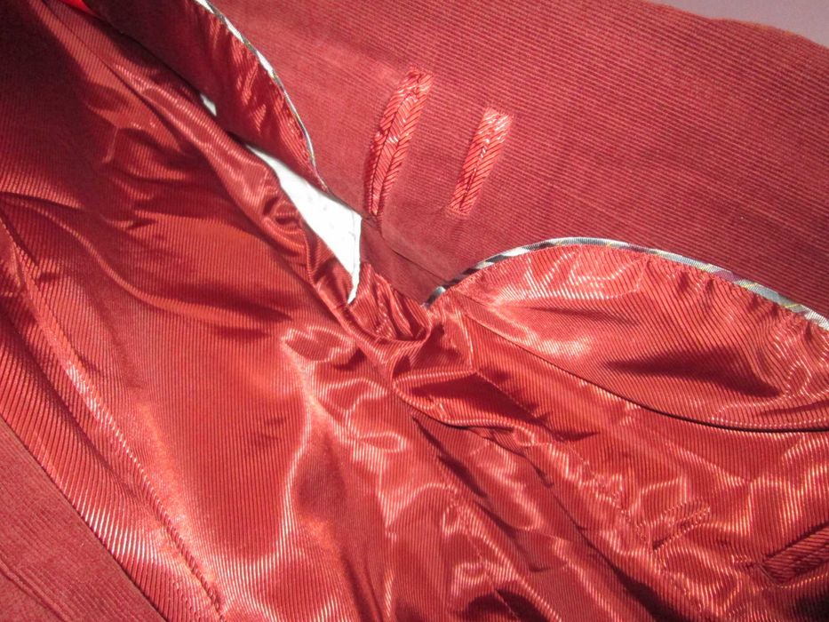 sacou catifea raiata Bexley barbati