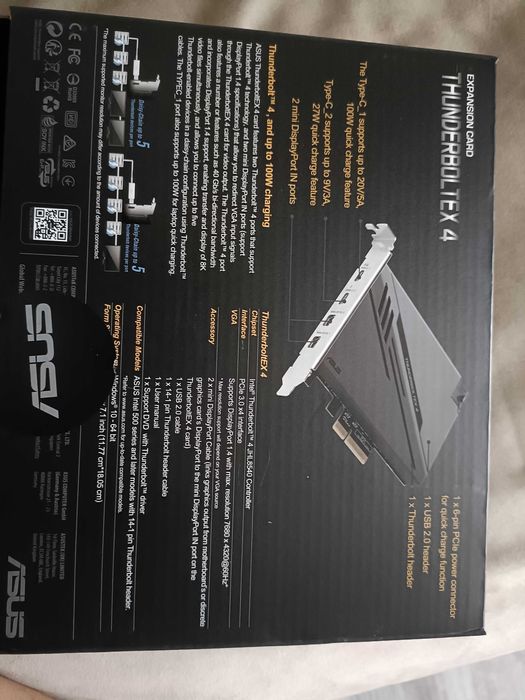 asus thunderboltex 4 (thunderbolt 4)