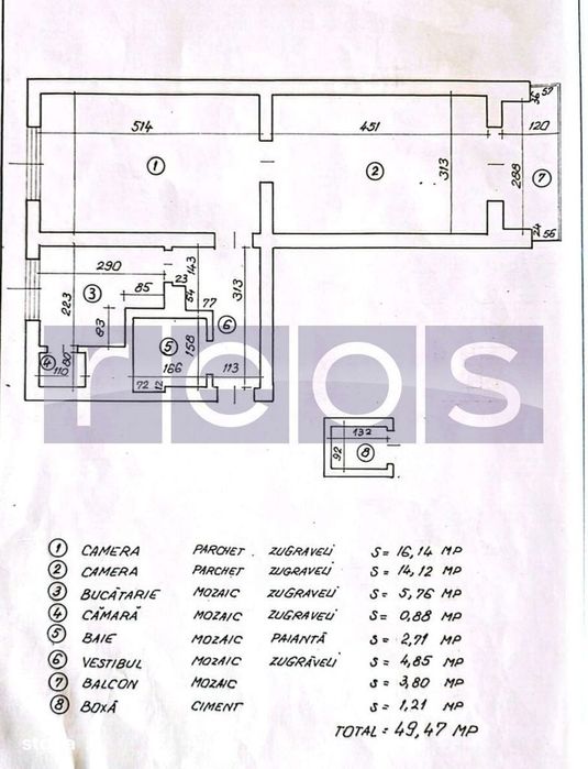 Vanzare 2 Camere | Semidecomandat | Boxa | Zona Floreasca