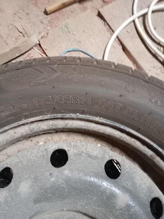 Anvelope iarna 175/65/14+jante
