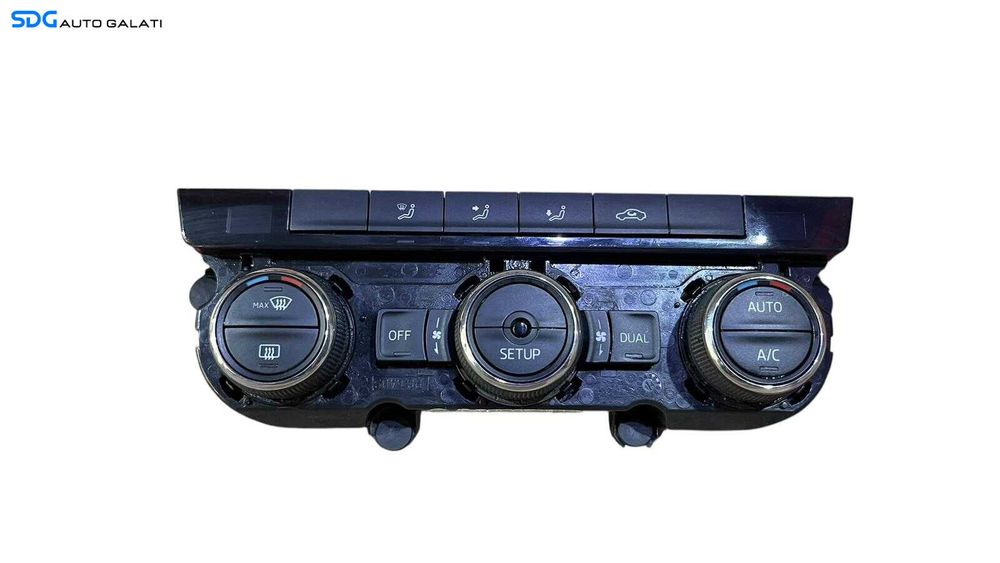 Panou Modul Unitate Comanda AC Aer Conditionat Clima Climatronic Skoda Octavia 3 2013 - 2020 Cod 5E0907044K [LC1205]