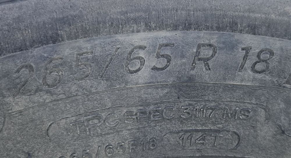 Автошины 265/65/r18
