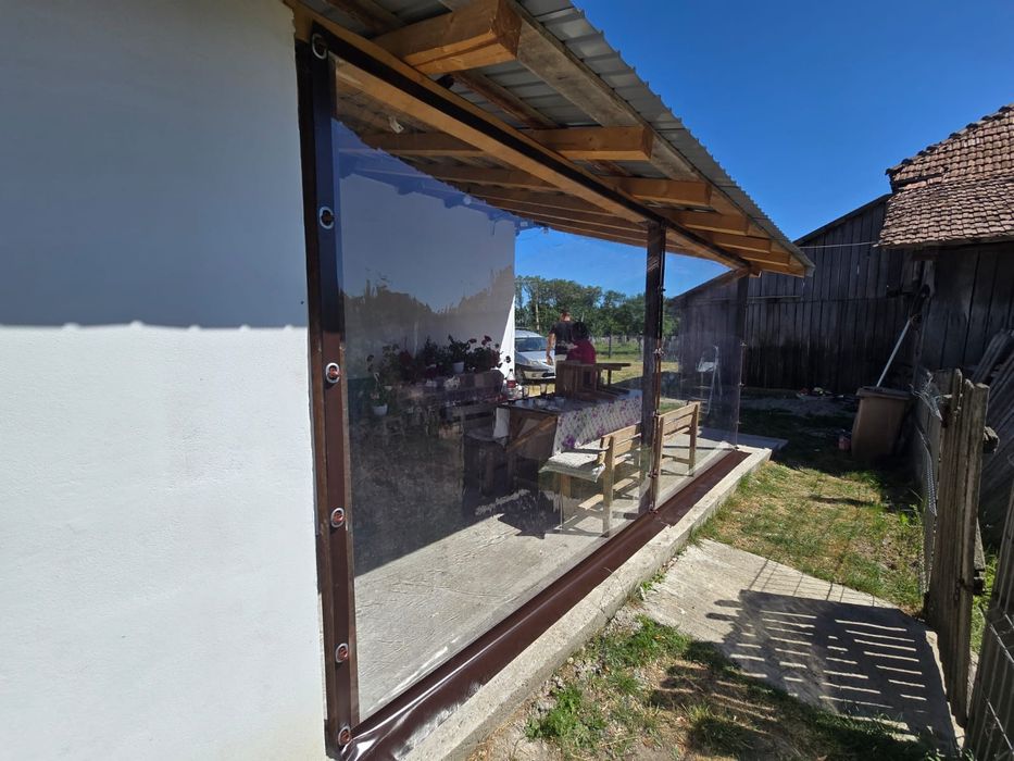 Terase-folie terasa transparenta si foisoare