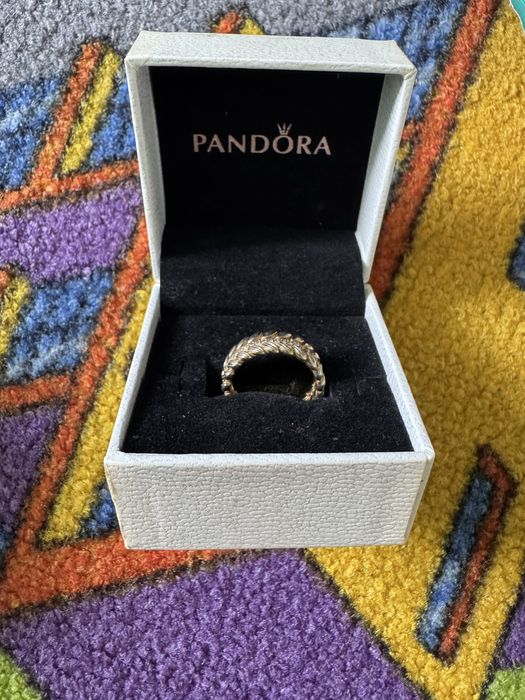 Inel Pandora argint placat cu aur