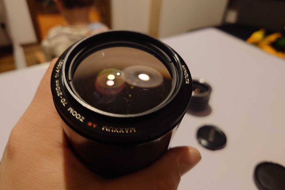 Lot obiective AF Montura A - Sony Alpha + Teleconvertor cu AF 2X