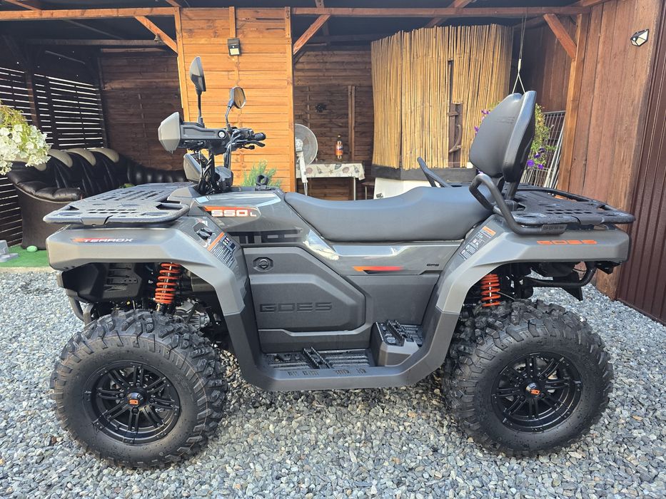 Atv Goes 550 L , EPS , 39 cp ,cumparat de 2 săptămâni, garanție 5 ani !