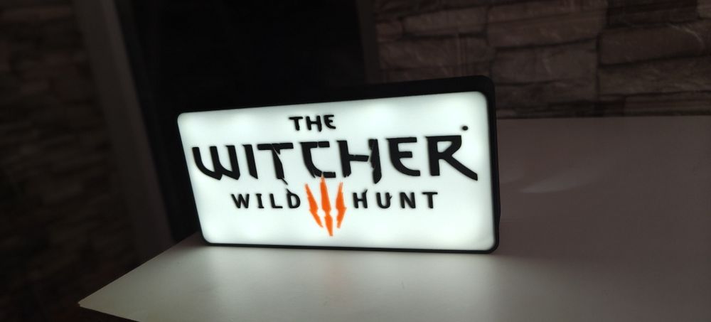 Lampa/lightbox The Witcher 3 Wild Hunt