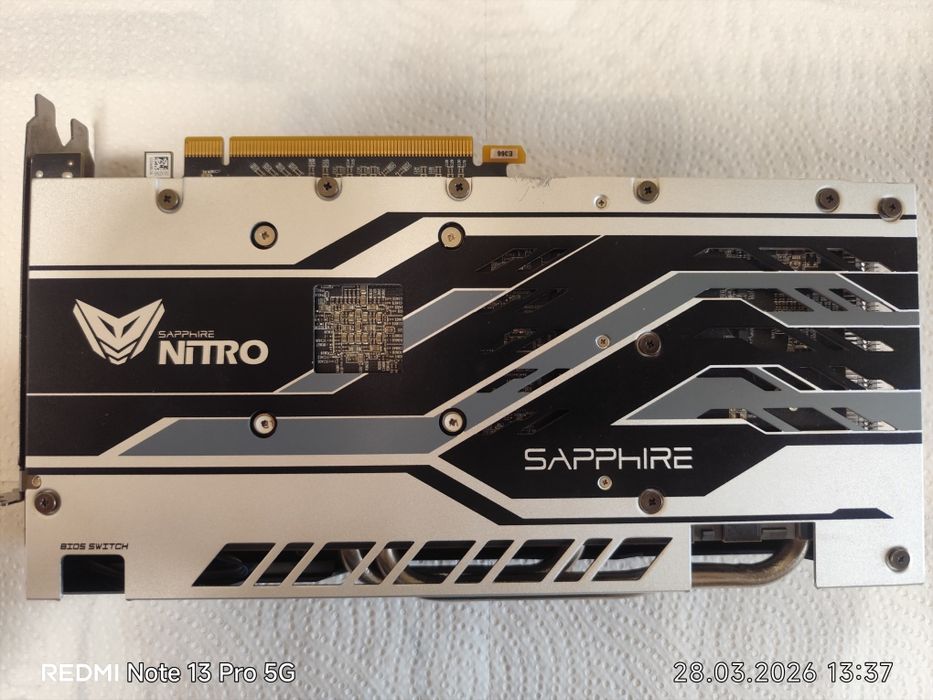 Placa video Sapphire RX 580 8GB Nitro+ 256bit