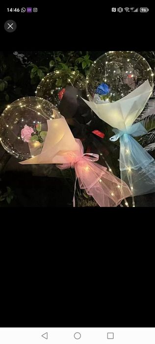 Продам цветок в бабл шаре