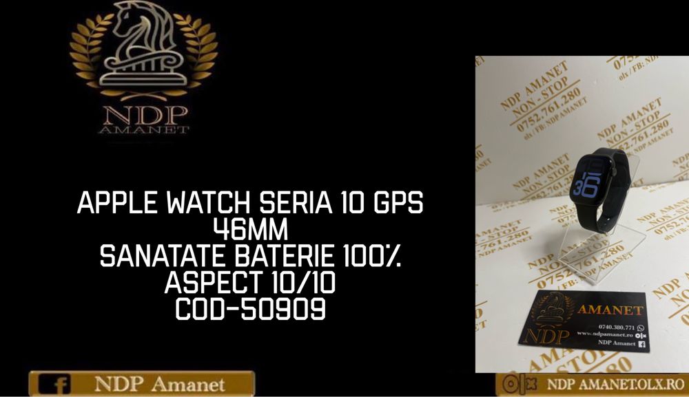 NDP Amanet Braila Apple Watch Seria 10(50909)