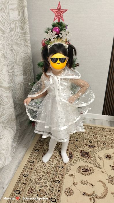Платье снежинки  продам
