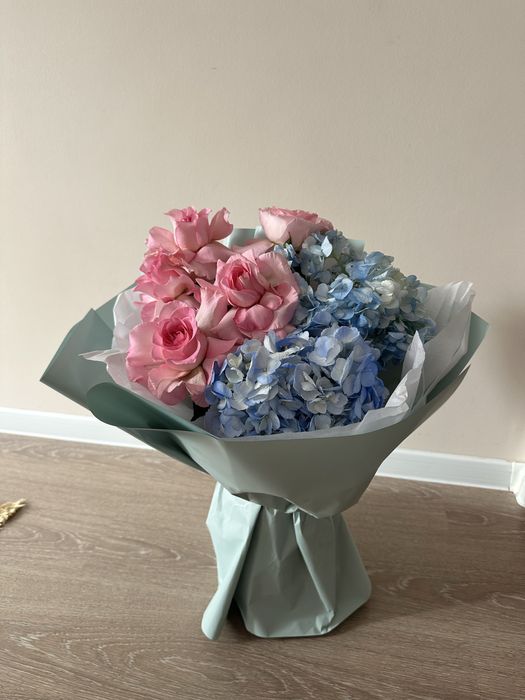 цветы, букет, роза, свежие