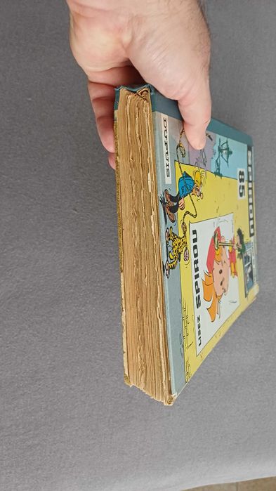 Revista SPIROU benzi desenate nr 85, limba franceza