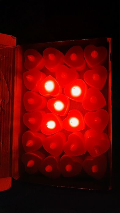 Романтичный свеча