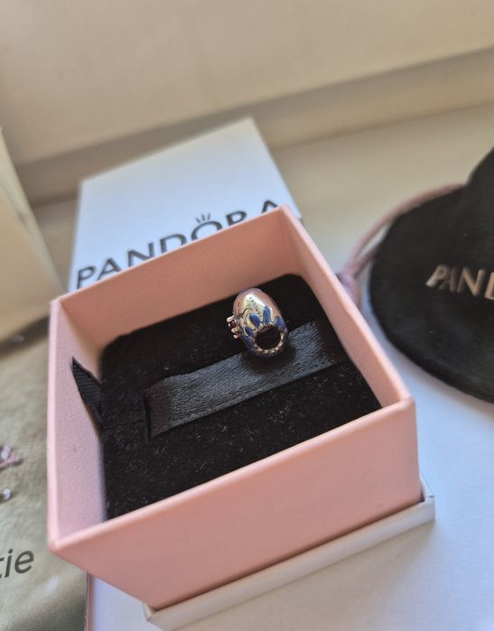 Charm Stranger Things Inima de foc din Argint S925 ALE