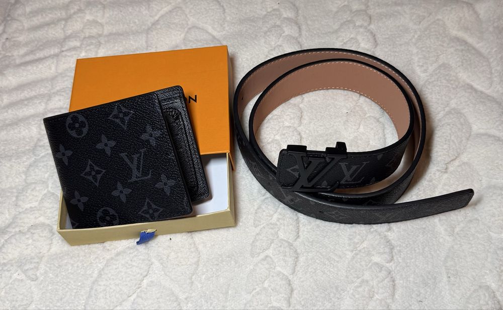 Louis Vuitton портмоне и колан